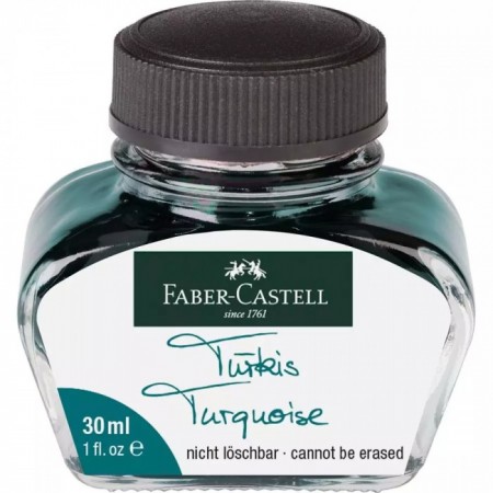 Ink Bottle, 30 ml, Turquoise